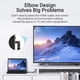 thumbnail image 4 of AAQBF 1m HDMI Male to Elbow HDMI Male PVC Cable 4K HD Video HDMI Cord - Black, 4 of 5