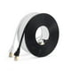 thumbnail image 2 of Cable plano CAT7 de siete tipos, 0,5123510 metros, 10 G, 10 G, cable de red plano de alta velocidad con protección del medio ambiente para, 2 of 2
