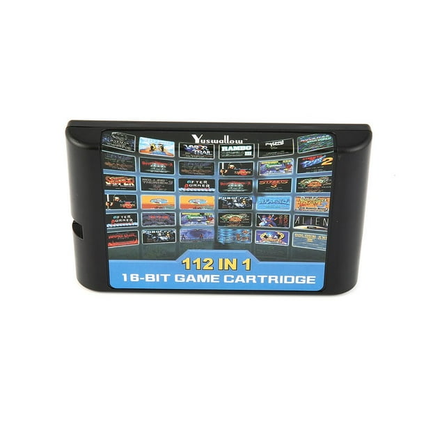 112 In One Game Cartridge Portable Game Card For Retroad Sega
