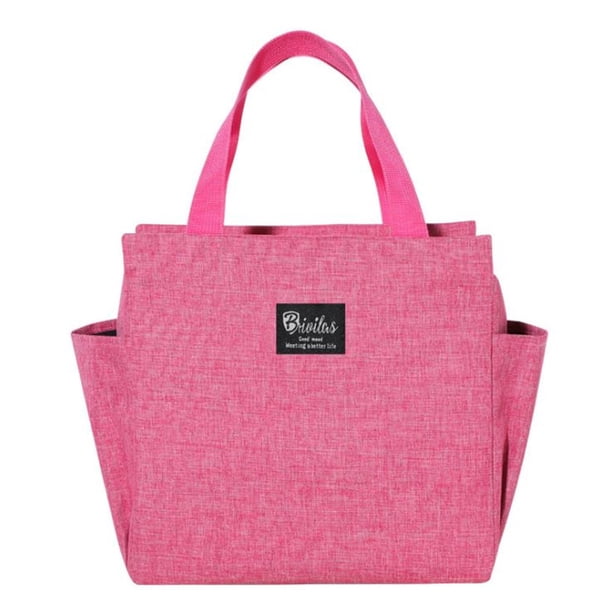 Xihbxyly Bolsa Térmica para El Almuerzo, de Gran Capacidad con Bolsa de Hielo, Mantiene La Comida Fresca o Caliente, Bolsa de Picnic Multiusos, Ideal para Viajes y Uso Al Aire Libre, Ligera y Fácil d