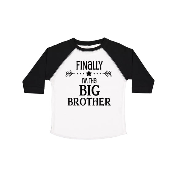 Inktastic Finally I'm the Big Brother Boys Toddler T-Shirt