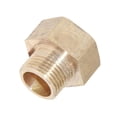 thumbnail image 5 of TISHITA 5x Brass Hose Coupling Coupling Quick Coupling 1/2 '' 1/4 '' 3/8 Inch Male Thread 5 Pcs, 5 of 7