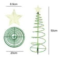 thumbnail image 2 of Yeacher Solar Metal Light Emitting Diode Christmas Tree Decoration String Lights Outdoor Waterproof Garden Decoration Colored Llights, 2 of 7
