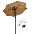 thumbnail image 2 of Umbrella Light,Solar Parasol Lighting with Modes Fairy Lights Solar Parasol Lighting Solid Performance, 2 of 7