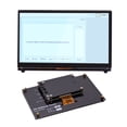 thumbnail image 4 of Pantalla táctil capacitiva IPS HD de 7 pulgadas Monitor portátil pequeño de resolución 1024 * 600 co Abanopi  Pantalla táctil, 4 of 7