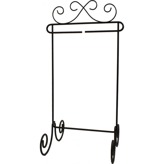 Classic Motifs 6 Inch x 12 Inch Grey Table Top Craft Tri-Stand