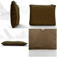 thumbnail image 3 of Pre-Owned Prada pouch ec-22889 brown tessuto nylon 59 PRADA plate triangle case (Good), 3 of 11