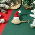 thumbnail image 1 of Xihbxyly Juguete Navideño para Gatos, Diseño de Ratón con Hierba Gatera, Masticable y Divertido, Reduce La Ansiedad Por Separación, Limpieza Dental, Juego En Interiores y Exteriores, Regalo para Aman, 1 of 3