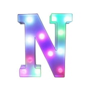 Colorful LED Marquee Letter Lights with Remote  Party Bar Letters with Lights Decorations for The Home - Multicolor