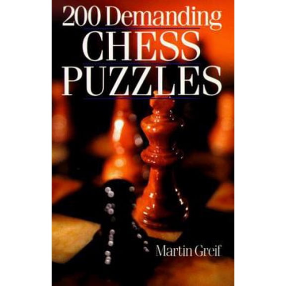 Pre-Owned 200 Demanding Chess Puzzles (Paperback) 0806959770 9780806959771