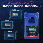 Autel MaxiIM Series Bi-Directional Key Fob Programmer Immobilizer Tool Key Creation IMMO Learning Chip Read/Write Cloning Frequency Detection Program Autel IKEY JVCI Tool Full System (XP400 PRO)