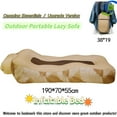 thumbnail image 1 of Outdoor Portable Air Beds, Inflatable Bed, Camping Essential, Waterproof, High Load-Bearing, Brown Pattern, 1 of 12