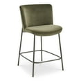thumbnail image 2 of Moe's Home Collection Early Counter Stool Fabric Green, 2 of 9