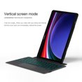 thumbnail image 3 of Clavier Tactile Sans Fil pour Samsung Galaxy (Noir, Rétroéclairé) – avec Support Horizontal et Vertical & Détachement Magnétique (Noir, pour Galaxy Tab S10+/S9+/FE Plus/FE+ 12.4 Pouces), 3 of 4