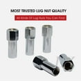 thumbnail image 2 of Open End Cragar SST Mag Lug Nut 1/2"-20 with Offset Washer Set of 20 Pcs, 2 of 6
