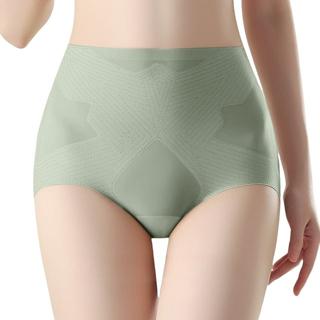 Culottes pour Femmes Taille Haute Respirantes en Tissu Glacé Multipack
