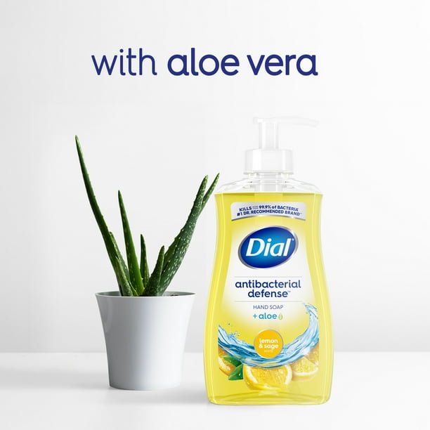 Dial antibacterial hand soap lemon and sage hotsell