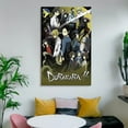 thumbnail image 6 of Japanese Light Novel Series Durarara!! Characters Anime Poster Home Decor Poster Wall Art Hanging Picture Print Bedroom Decorative Painting Posters Room Aesthetic 20x30inch(50x75cm), 6 of 6
