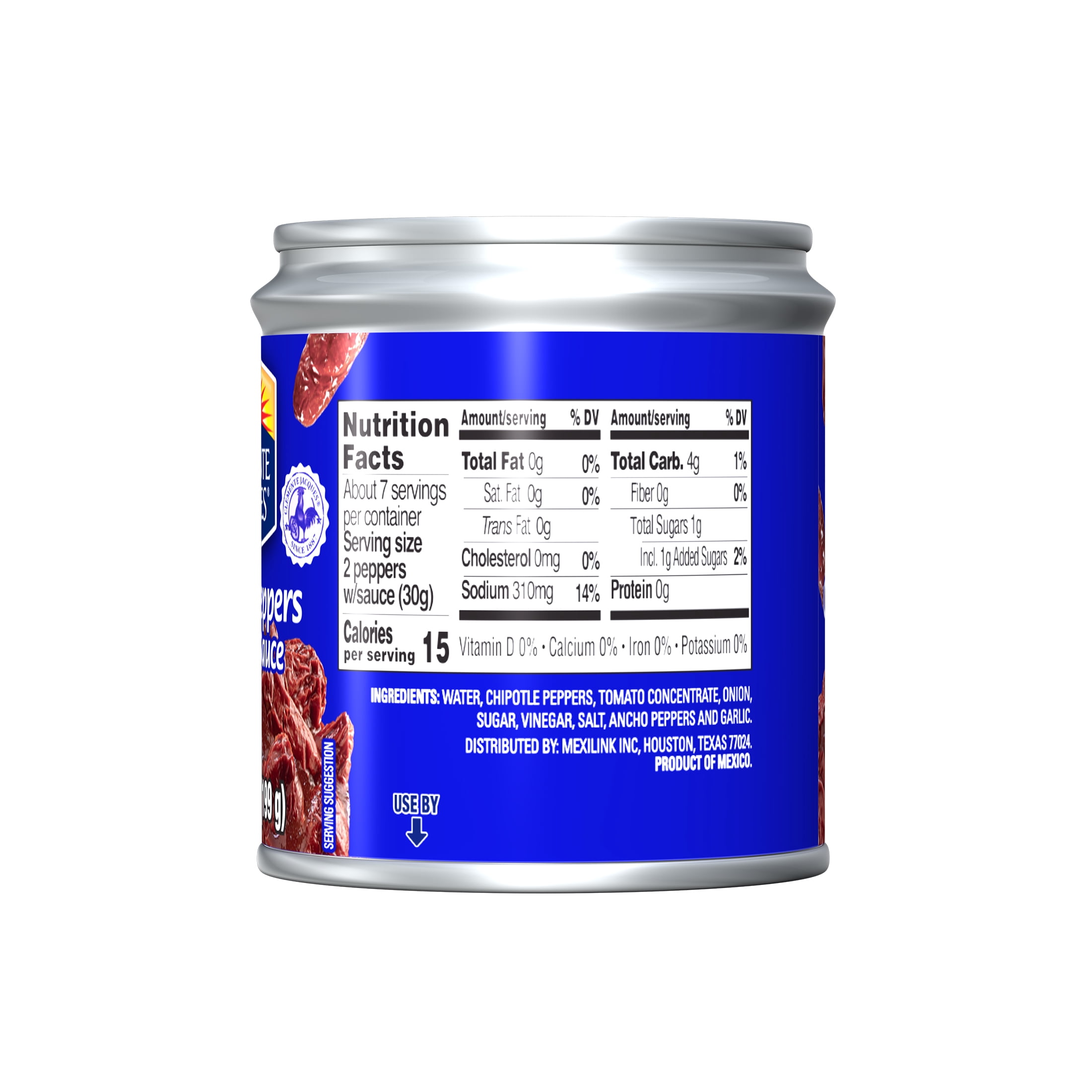 (6 pack) Clemente Jacques Chipotle Peppers in Adobo Sauce, 7 oz Can