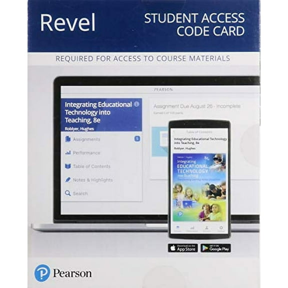 Integrating Educational Technology into Teaching -- Revel Access Code, 9780134746388, Paperback, 8