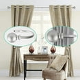 thumbnail image 3 of Sunjoy Tech Set of 2 Metal Decorative Curtain Holdbacks, Wall Mounted Window Drapery Tiebacks for Bedroom, Livingroom, Office Come, 3 of 8
