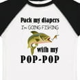 thumbnail image 4 of Inktastic Pack My Diapers I Am Going Fishing with Pop-pop Boys or Girls Toddler T-Shirt, 4 of 5