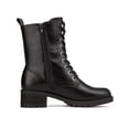 thumbnail image 2 of Botas DREAM PAIRS DMB214 negras de combate con cordones hasta media caña, 2 of 4