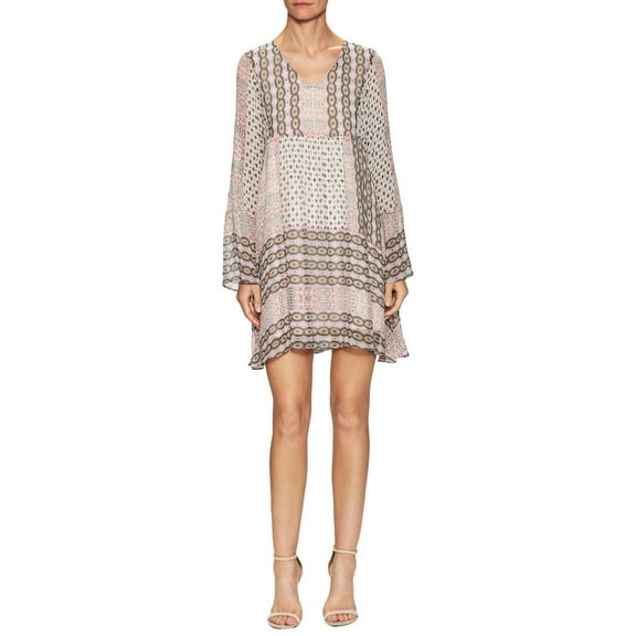 Rebecca Minkoff Women's Redland Dress Large Topanga Canyon Print
