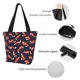 thumbnail image 4 of Balery Foxes In Different Poses Bolsa de Hombro con Diseño, Bolsa Grande y Duradera, Bolsa Versátil para Compras, 4 of 6