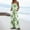 Green, variant on Sakmal Beach Womens Jumpsuit Summer Tropical Wide Leg Hawaiian Overalls Full Sleeveless Green Square Neck Pants for Women