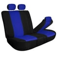 thumbnail image 2 of FH Group Multifunctional Cloth Seat Covers For Car Truck SUV Van - Rear Split Bench, 2 of 3
