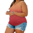 thumbnail image 6 of Luvrsol Tank Tops for Women Plus Size V-Neck Sleeveless Gradient Print Comfortable Tank Top, S-5XL, 6 of 7