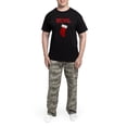 thumbnail image 5 of CafePress - HUNG Funny Christmas Pajamas - Men's Dark Loose Fit Cotton Pajama Set, 5 of 7