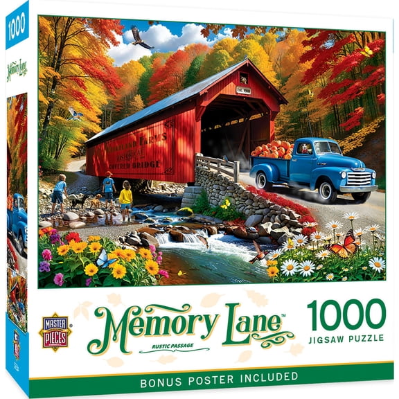 MasterPieces 1000 Piece Jigsaw Puzzle - Rustic Passage - 19.25"x26.75"