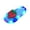 1-Blue53, variant on Girls Summer Casual Slippers Strawberry Print Light Up Non Slip House Slippers
