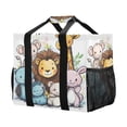 thumbnail image 2 of Large Hand-Held Storage Bag Kitchen Reusable Grocery Bags， Travel Tote Bags， Waterproof Tote，Laundry Bag，Beach Bag， Pool Bag Super Cute Little Animals, 2 of 8