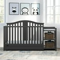 Graco Solano 4in1 Convertible Crib and Changer with Drawer, Gray