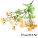 thumbnail image 3 of Margaritas artificiales | Flores de manzanilla artificiales con tallos y hojas | Ramo de flores silvestres artificiales de 52 cm para decoración del hogar, 3 of 6