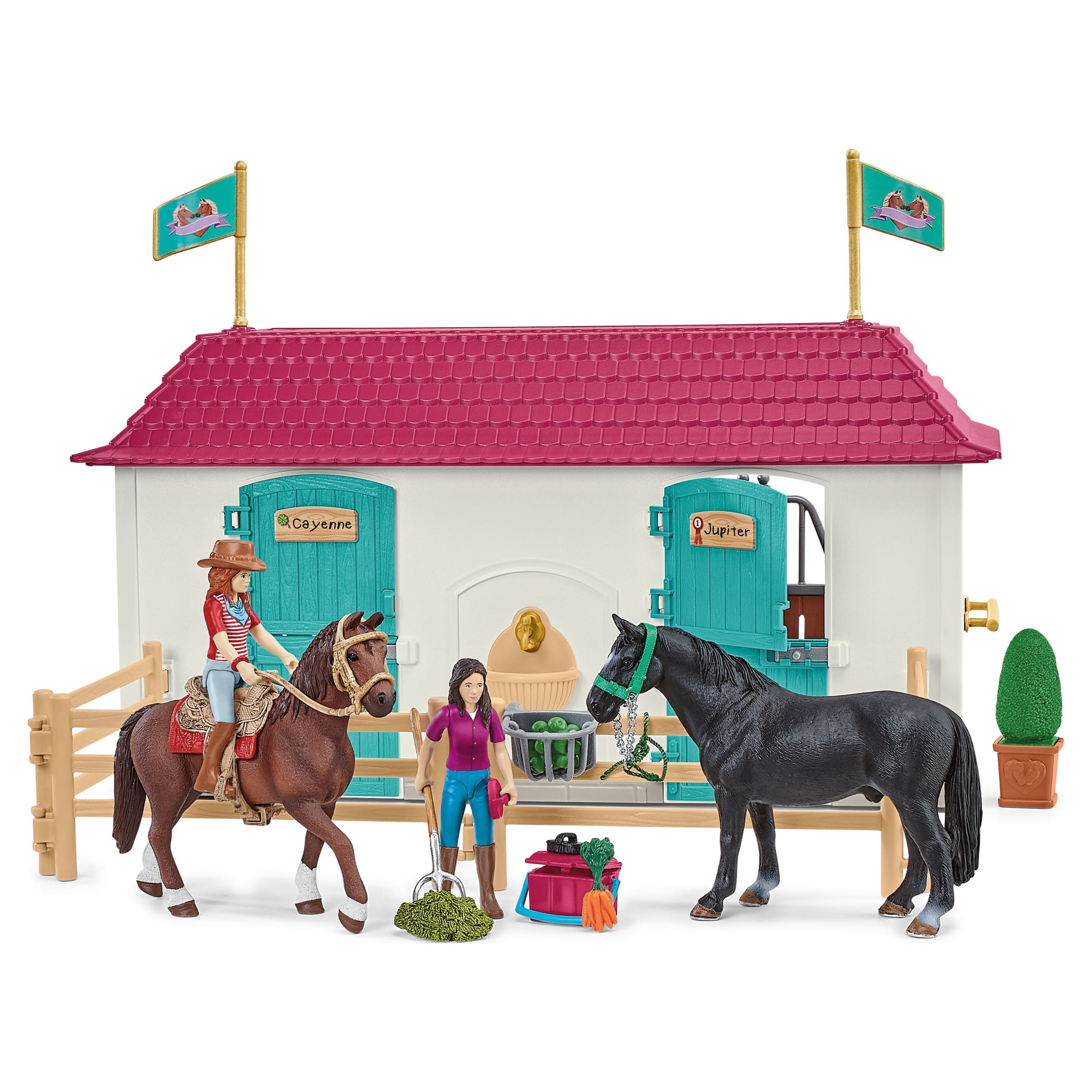 Schleich Horse Club Lakeside Country House Dollhouse and Stable