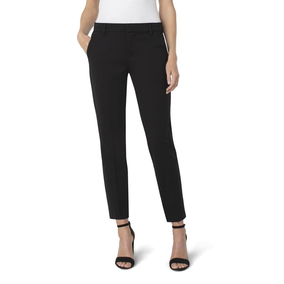 Pantalones Liverpool Kelsey Super Stretch Ponte Negro Talla 14