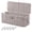 Gray-M, variant on Cable Management Box  Rattan Style Cord Organizer For Desk Hider Outlet Covers Proofing Power Strip Tv Pc Router Under Storage With Lockable Lid And Ties