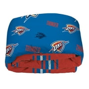 NBA OKC Thunder Bed in Bag Set, Queen Size, Team Colors, 100% Polyester, 5 Piece Set