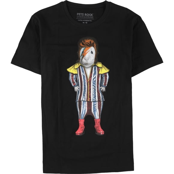 Elevenparis Hombre Glam Rock Graphic T-Shirt negro L
