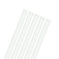 thumbnail image 1 of Tubo de plástico transparente de 5 piezas, ID 4 mm [0.16"] x OD 5 mm [0.2"] tubos redondos de policarbonato rígido de alto impacto [245 mm / 10 IN], 1 of 7