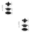 thumbnail image 1 of Guardoinrt 10 Pcs Pinces de Tapis de Voiture Universelles Pinces de Fixation de Tapis Boucles Antidérapantes Résistantes 2Ensemble, 1 of 6