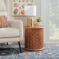 thumbnail image 3 of Imani Terra Cotta Side Table, 3 of 5