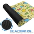 thumbnail image 6 of Long Mouse Pads for Desk,Colorful Cartoon Dinosaurs Desk Mats on Top Of Desks, Desk Mouse Pad Extra Large with 3mm Non-Slip Base and Stitched Edge for Gaming,Office,Work,Home 47.3"x23.6", 6 of 6