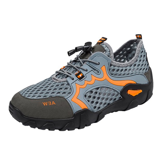 Zapatos de agua de playa para hombre, zapatos descalzos de goma suave para vadear en la playa (44 gris) Ndcxsfigh Para Estrenar