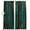 Teal, variant on Teal Brown Plank Blackout Curtains for Bedroom/Living Room, Pinch Pleated Black Out Curtains, Vintage Chic Shabby Wooden Grain Room Darkening Window Drapes with Hooks 2 Panels, 59"x70"