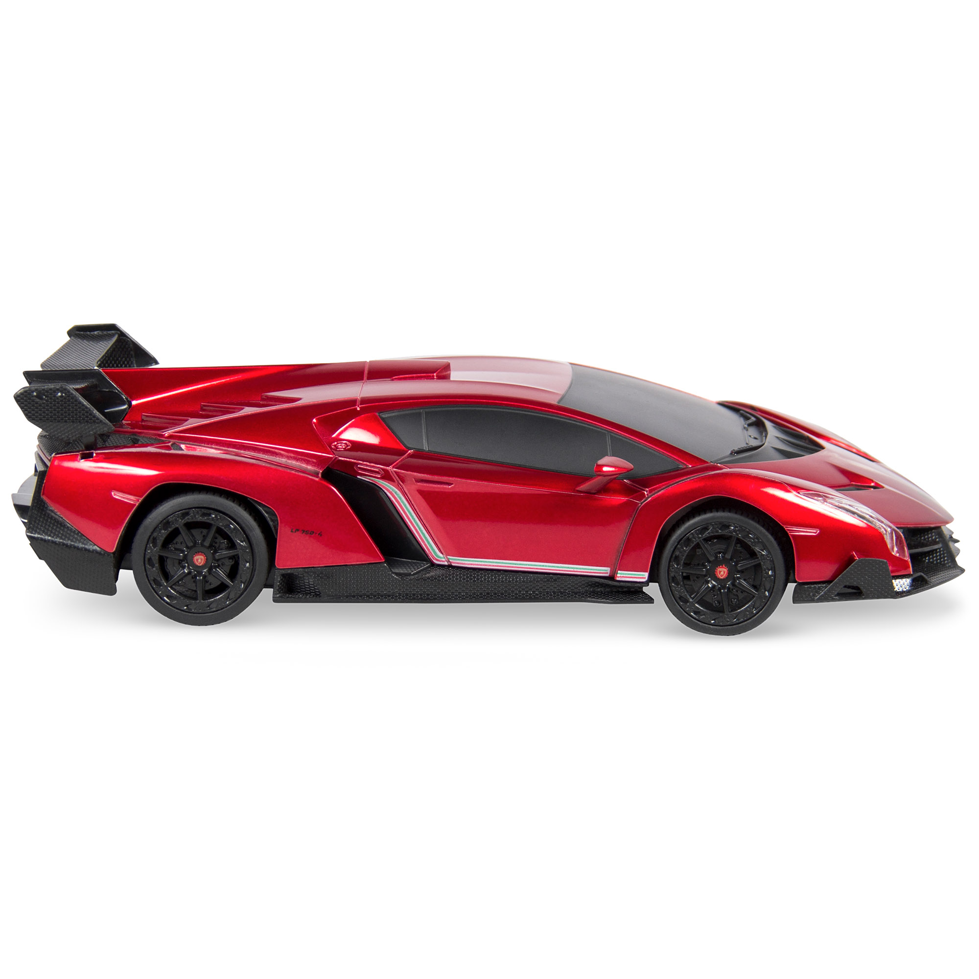 Best Choice Products RC Lamborghini Veneno 1:24 Sport Racing Car, Red photo 3